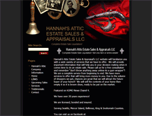 Tablet Screenshot of hannahsatticestatesales.com
